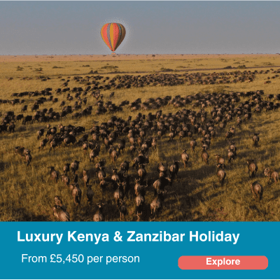 Luxury Kenya and Zanzibar holiday