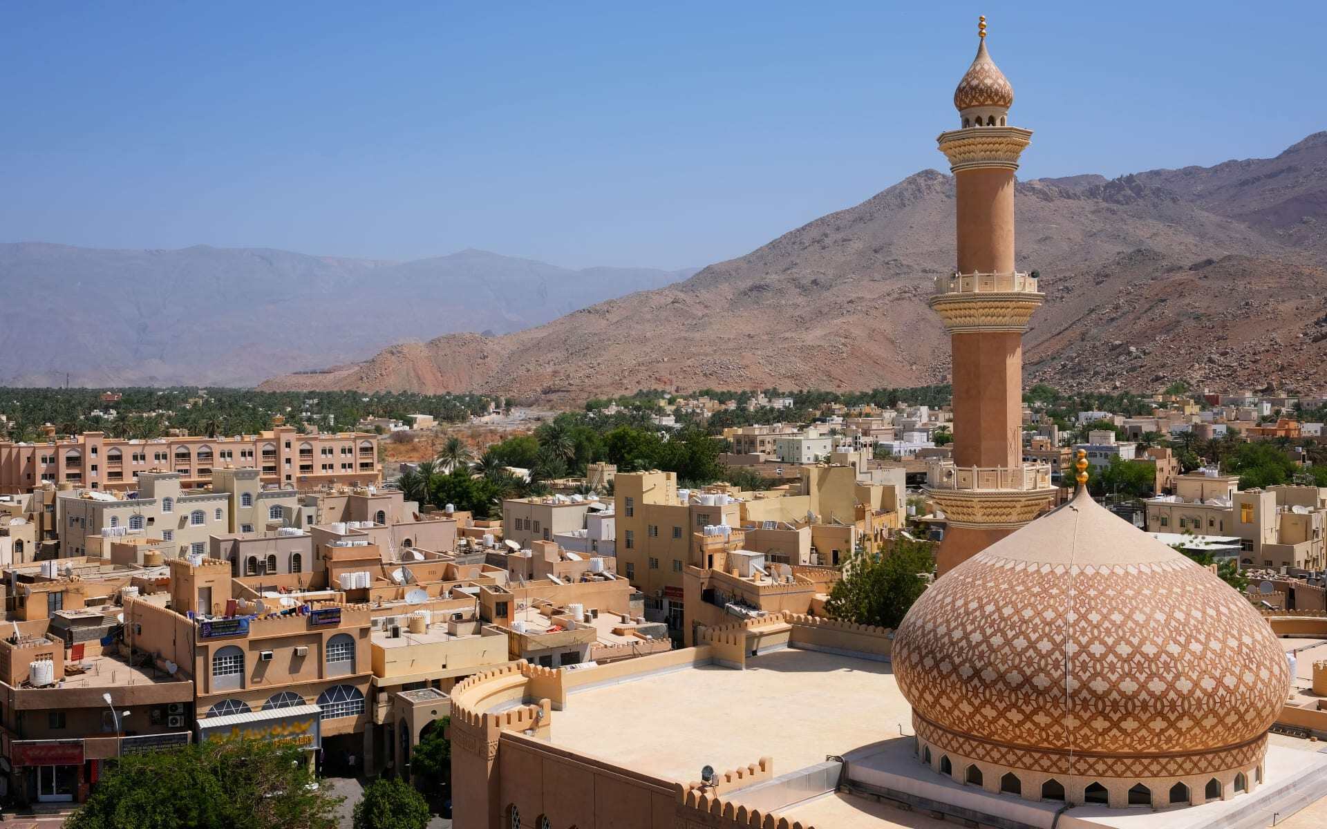 The nizwa tower in oman