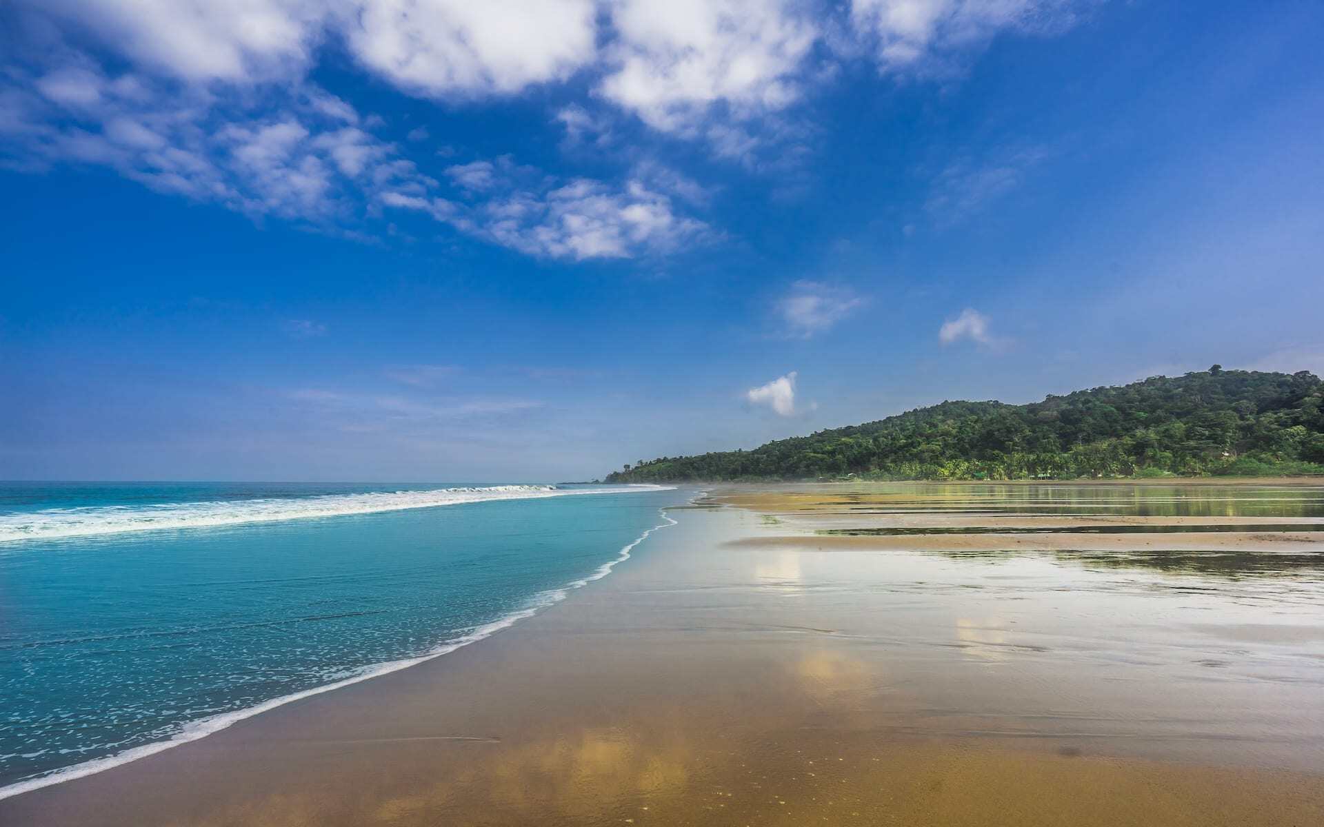 The beautiful beaches of Bahia Solano