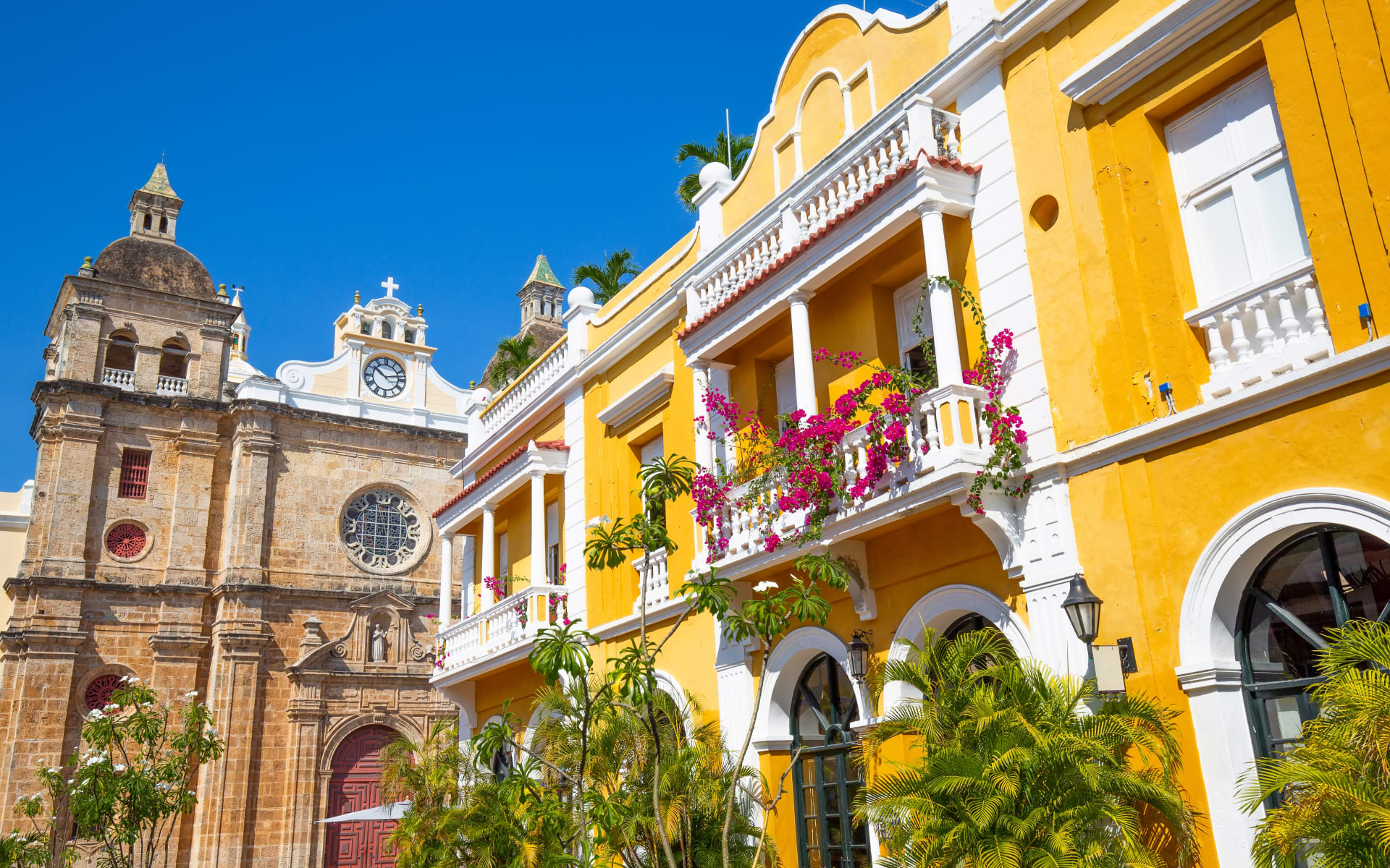 The walled city of Cartagena