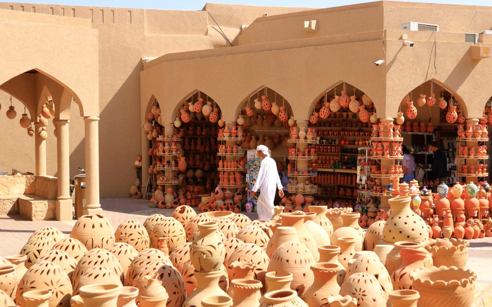 Nizwa souk in Oman