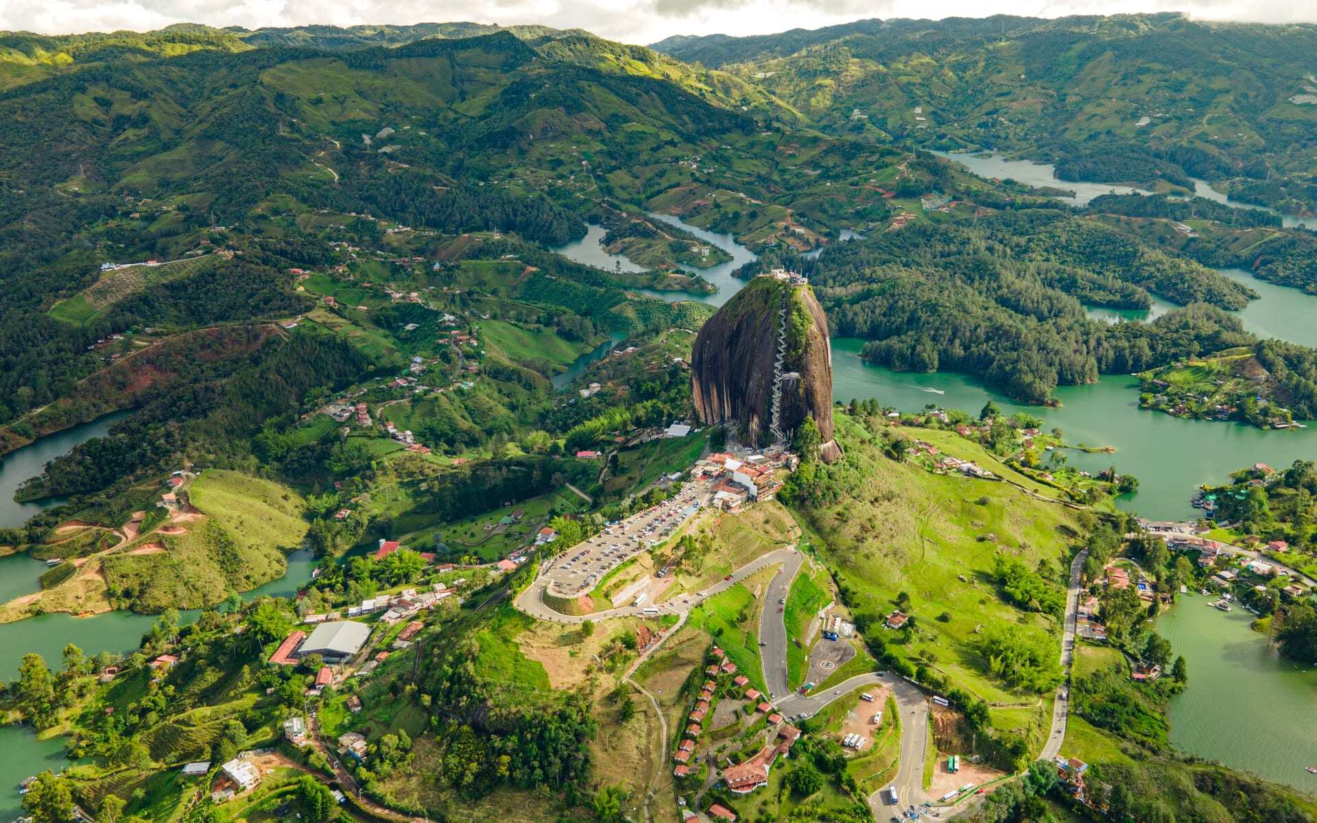 Head out exploring the countryside around Medellin