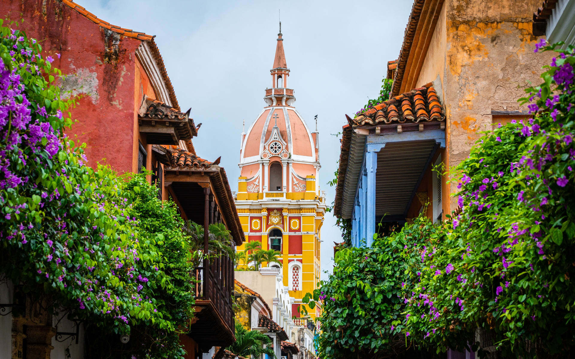 the buildings of Cartagena 