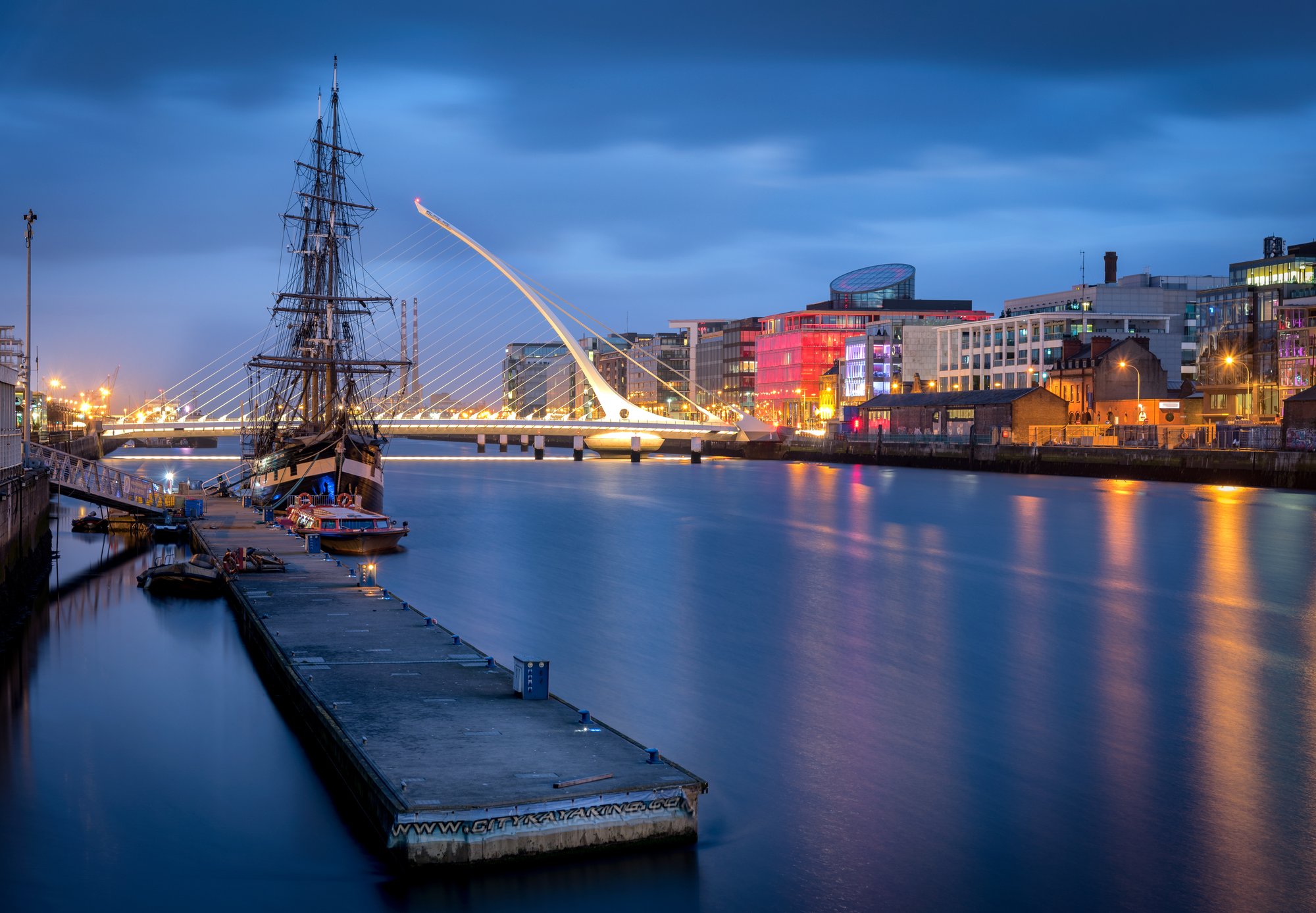 The River Liffey is the river in Ireland, which flows through the centre of Dublin.