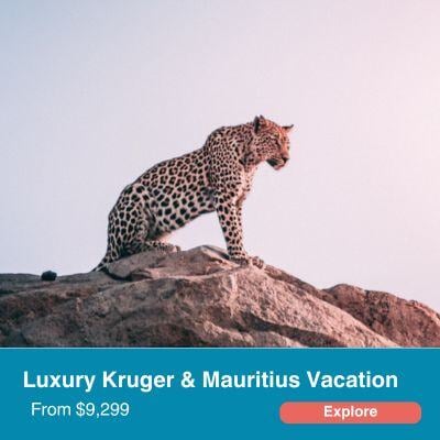 Luxury Kruger and Mauritius Vacation.