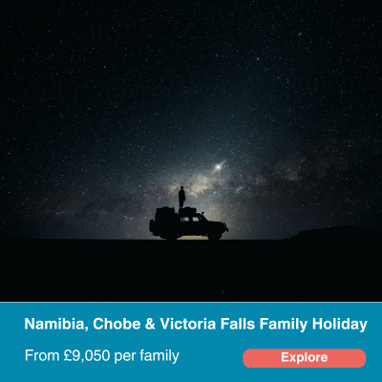 Namibia, chobe & victoria falls family holiday