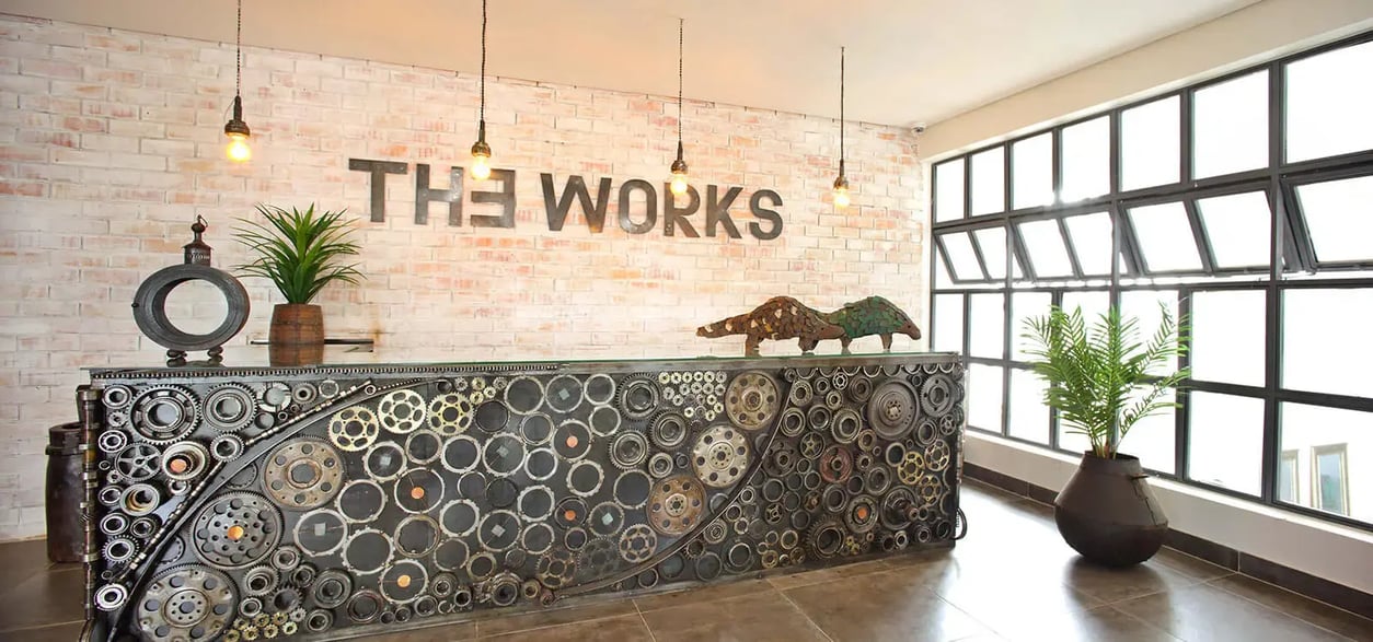 the-works-reception