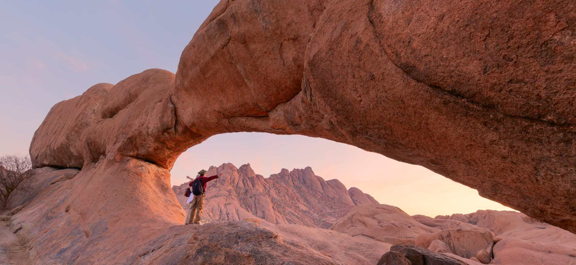 Damaraland in Namibia has incredible rock structures