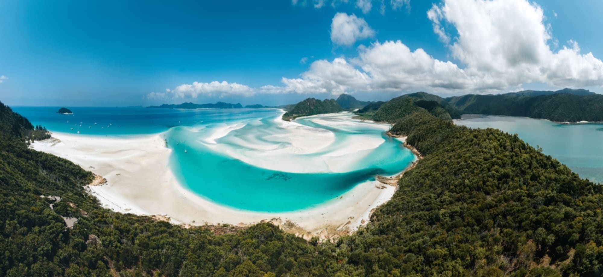 the whitsunday islands in Australia