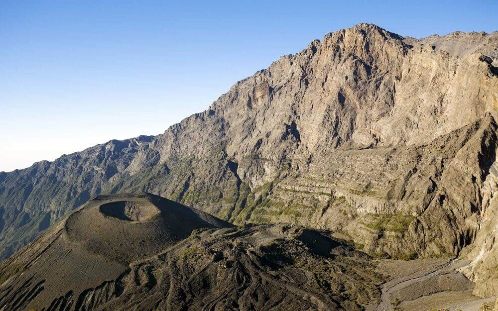 Mount Meru ash cone near Arusha in Tanzania