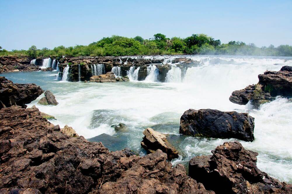 Rapids on the Zambezi River near Victoria Falls